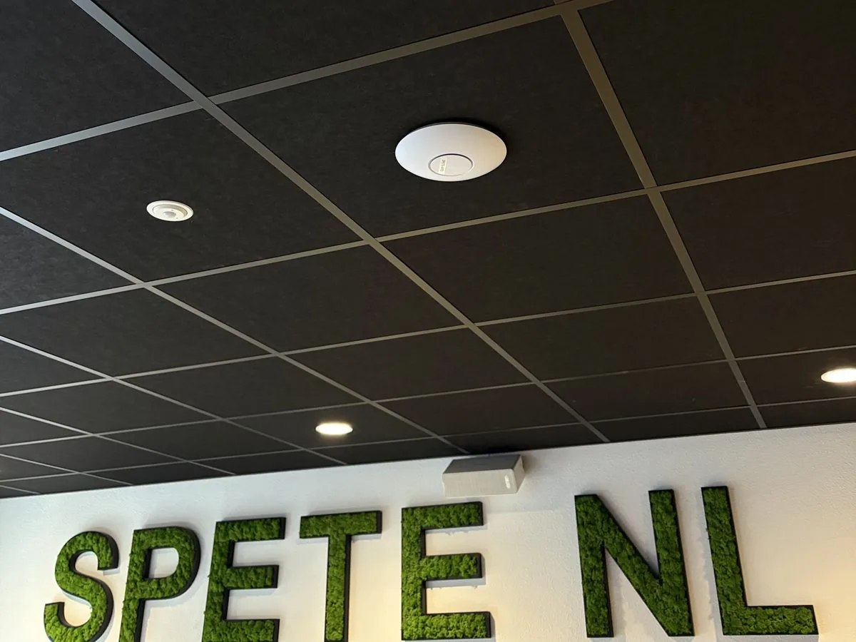 Spete.nl installatie bij een sponsorlocatie