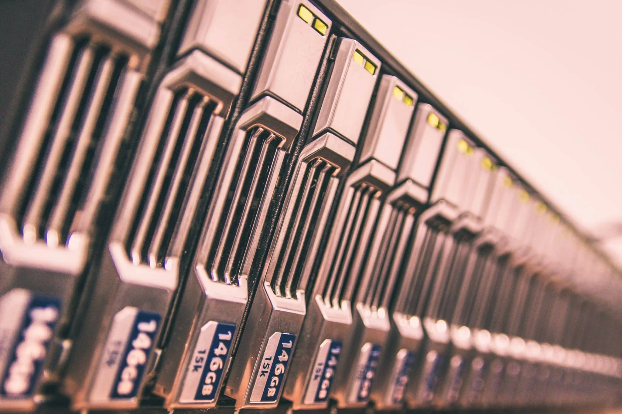 Opslagsysteem in het datacenter van Spete.nl