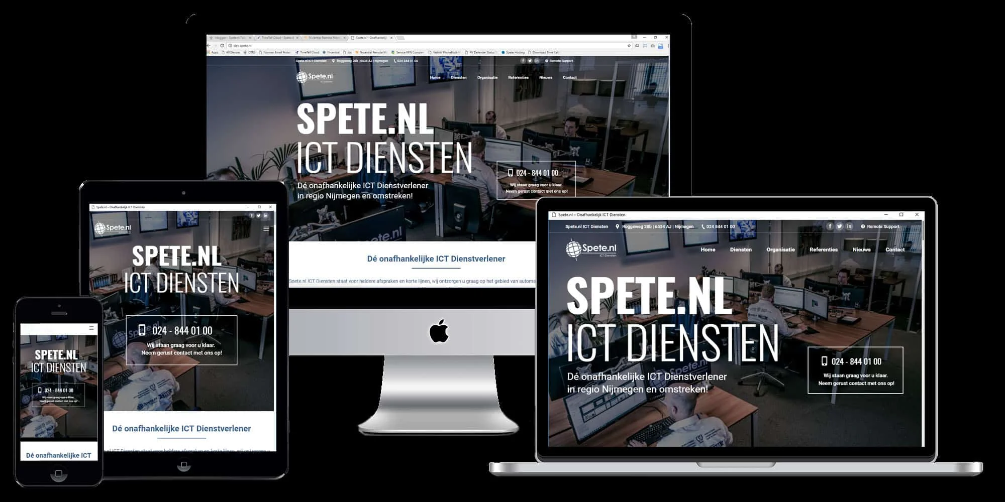 Website ontworpen door Spete.nl